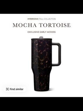 HydroJug Mocha Tortoise Traveler 40